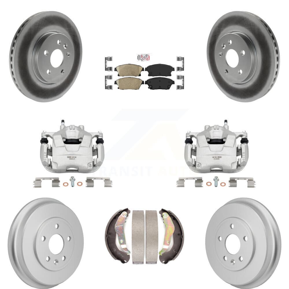 Transit Auto - KCG-102899N - Front and Rear Disc Brake Kits image 1