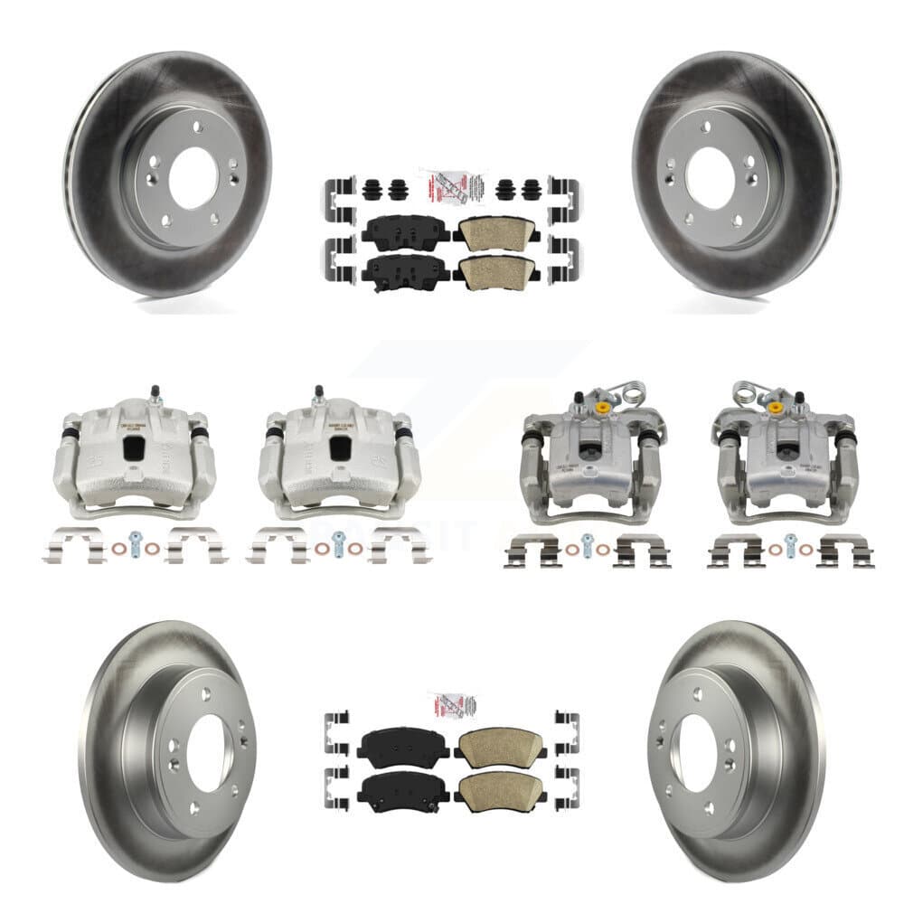 Transit Auto - KCG-102935N - Front and Rear Disc Brake Kits image 1