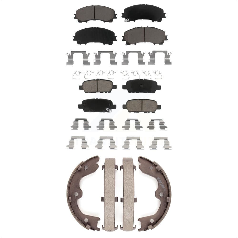 Transit Auto - KCN-100005 - Front and Rear Disc Brake Pad Kits image 1