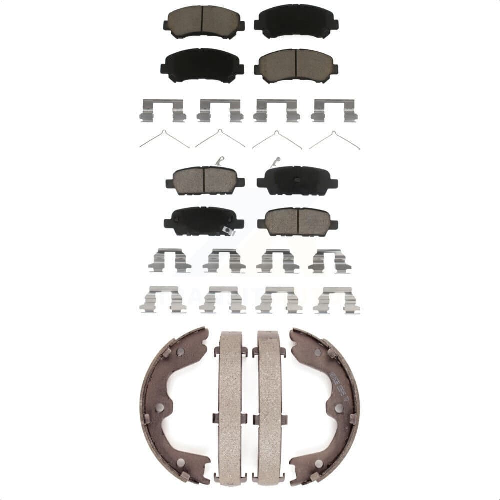 Transit Auto - KCN-100006 - Front and Rear Disc Brake Pad Kits image 1