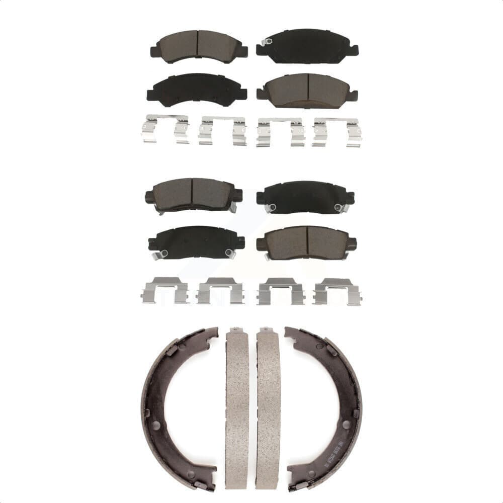 Transit Auto - KCN-100020 - Front and Rear Disc Brake Pad Kits image 1