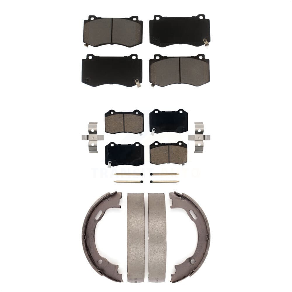 Transit Auto - KCN-100033 - Front and Rear Disc Brake Pad Kits image 1