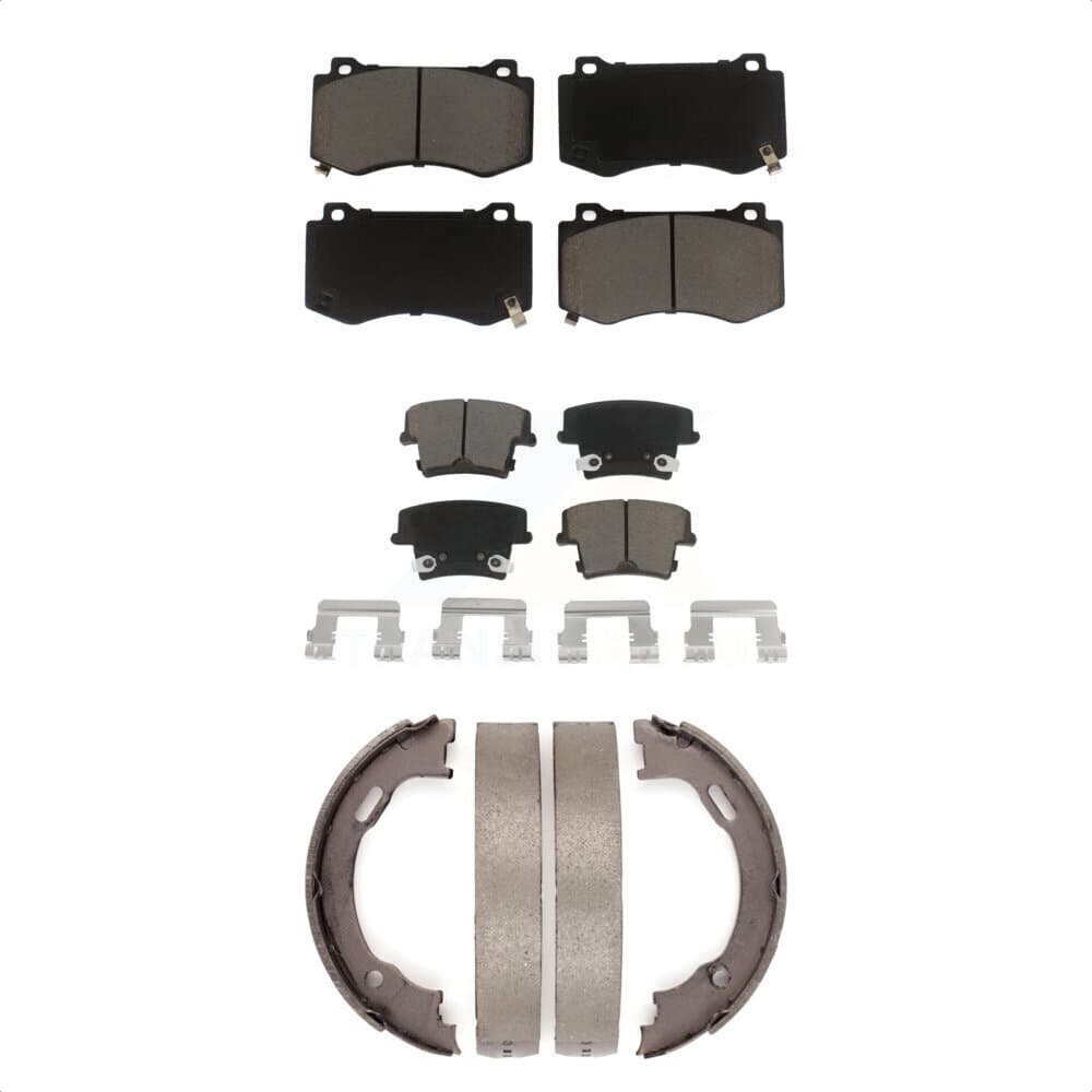 Transit Auto - KCN-100036 - Front and Rear Disc Brake Pad Kits image 1