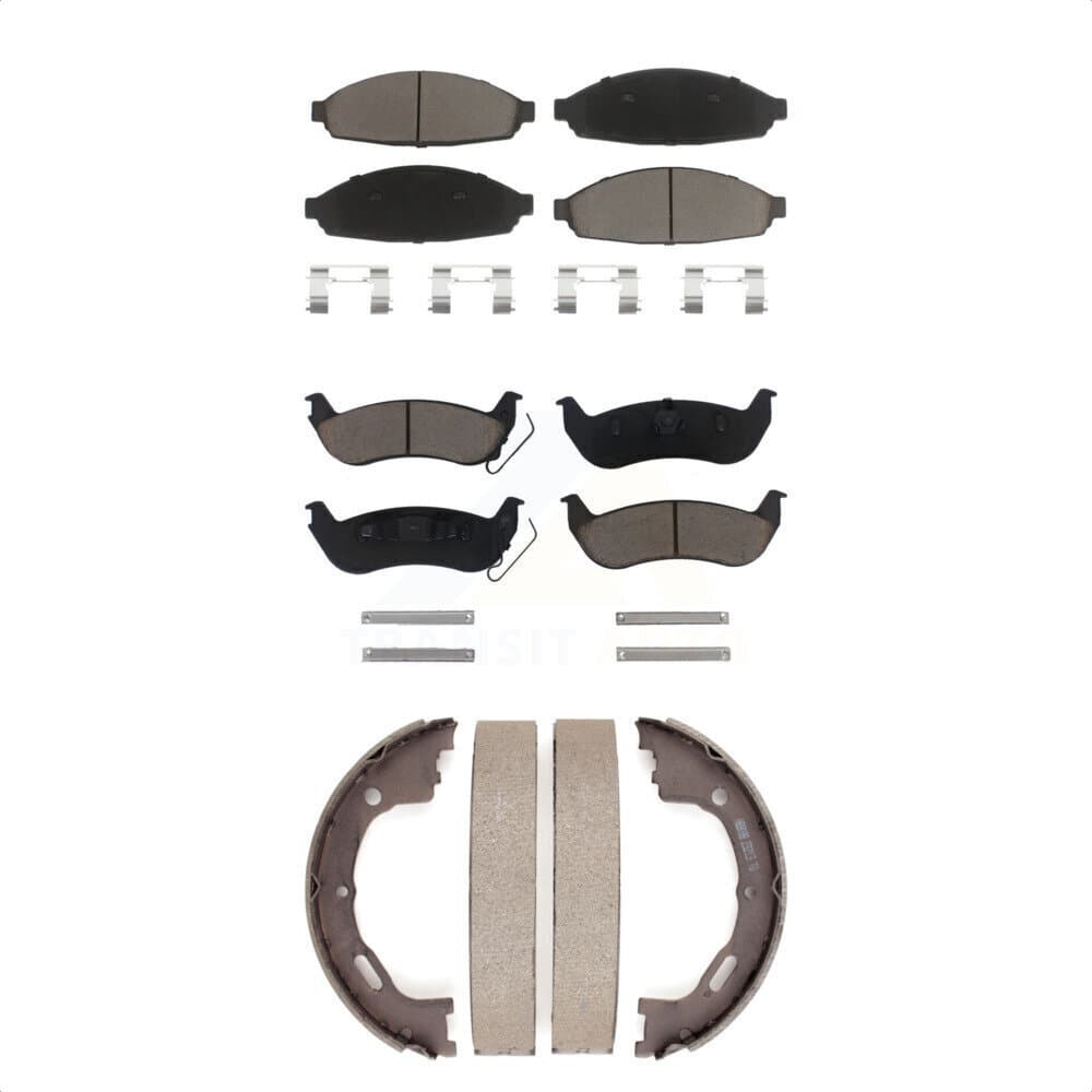 Transit Auto - KCN-100038 - Front and Rear Disc Brake Pad Kits image 1