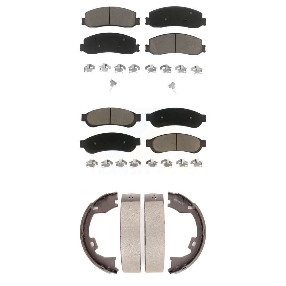Transit Auto - KCN-100041 - Front and Rear Disc Brake Pad Kits image 1