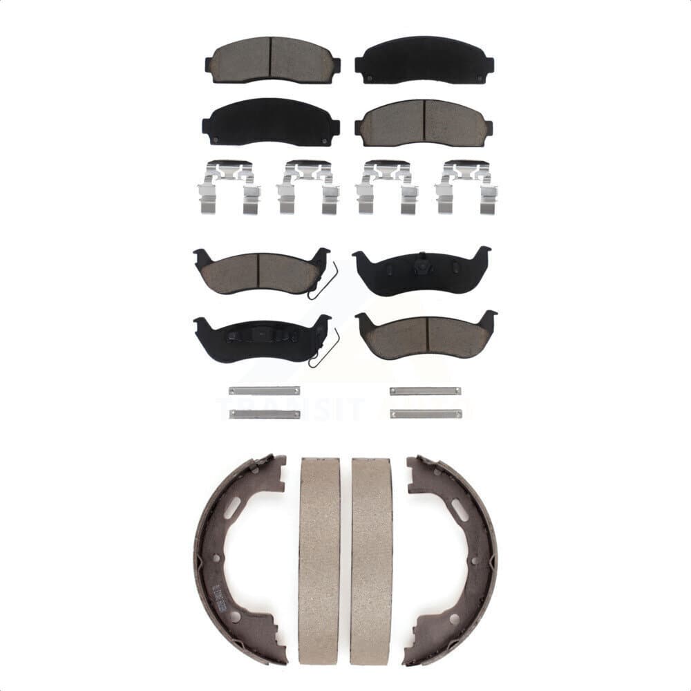 Transit Auto - KCN-100045 - Front and Rear Disc Brake Pad Kits image 1