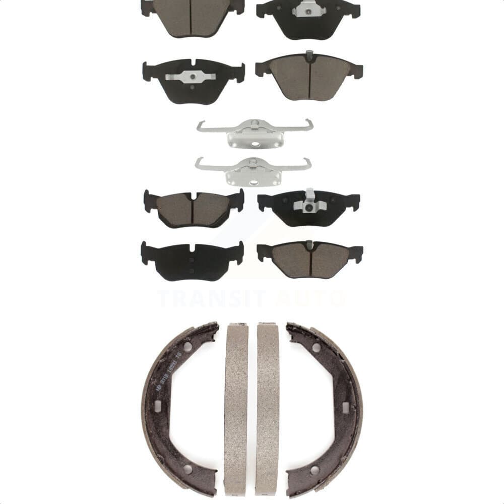 Transit Auto - KCN-100060 - Front and Rear Disc Brake Pad Kits image 1