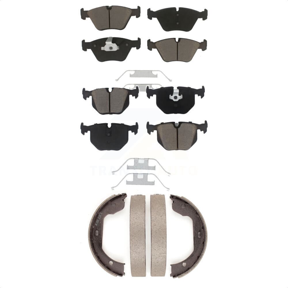 Transit Auto - KCN-100065 - Front and Rear Disc Brake Pad Kits image 1