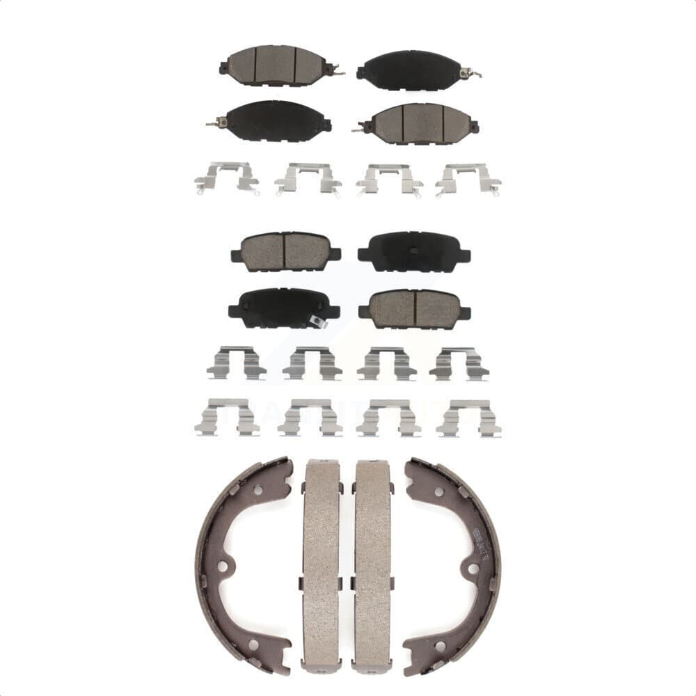 Transit Auto - KCN-100072 - Front and Rear Disc Brake Pad Kits image 1