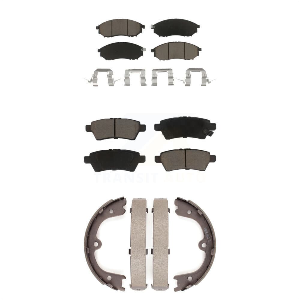 Transit Auto - KCN-100073 - Front and Rear Disc Brake Pad Kits image 1