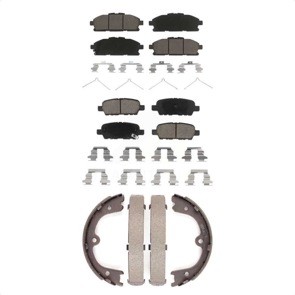 Transit Auto - KCN-100077 - Front and Rear Disc Brake Pad Kits image 1