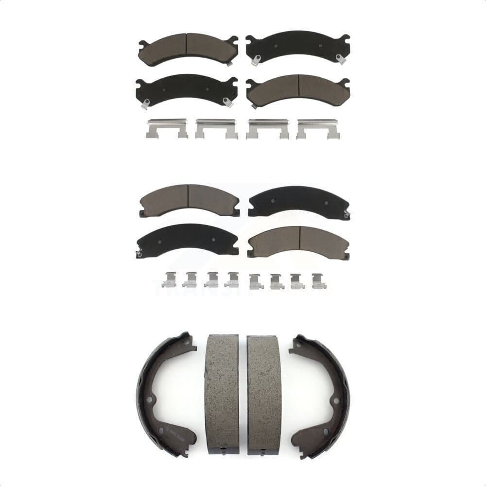 Transit Auto - KCN-100082 - Front and Rear Disc Brake Pad Kits image 1