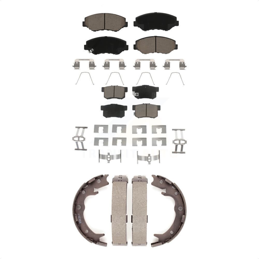 Transit Auto - KCN-100084 - Front and Rear Disc Brake Pad Kits image 1