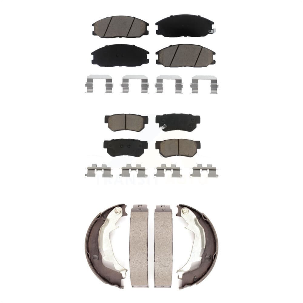 Transit Auto - KCN-100093 - Front and Rear Disc Brake Pad Kits image 1