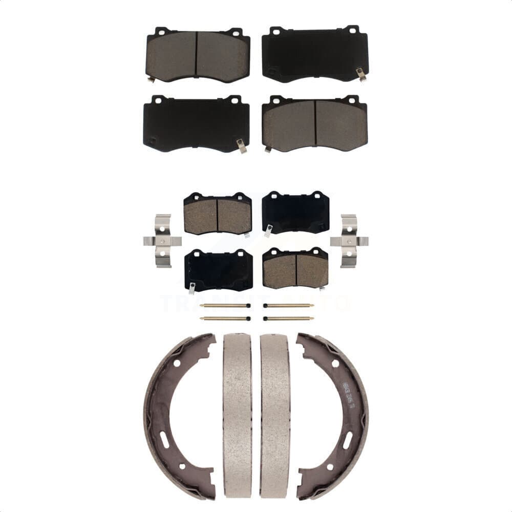 Transit Auto - KCN-100097 - Front and Rear Disc Brake Pad Kits image 1