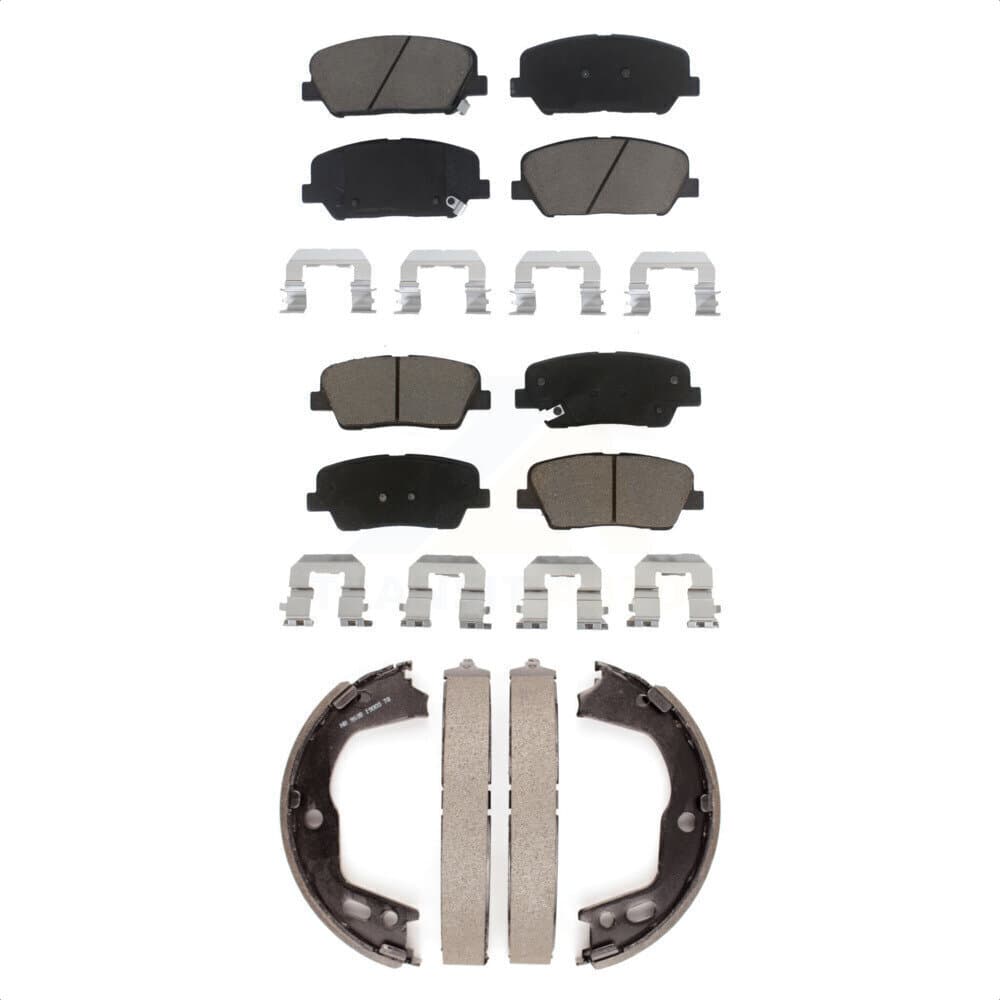 Transit Auto - KCN-100113 - Front and Rear Disc Brake Pad Kits image 1