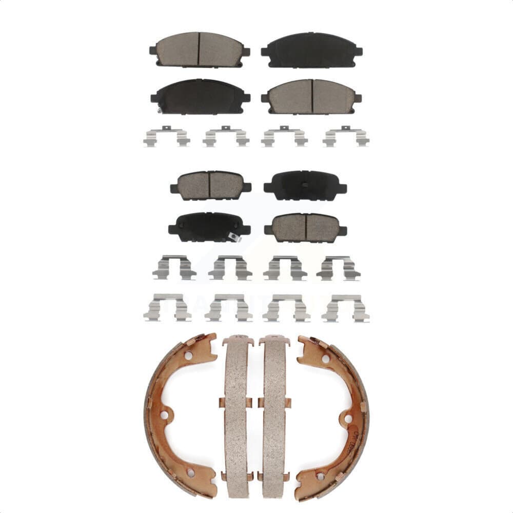 Transit Auto - KCN-100122 - Front and Rear Disc Brake Pad Kits image 1