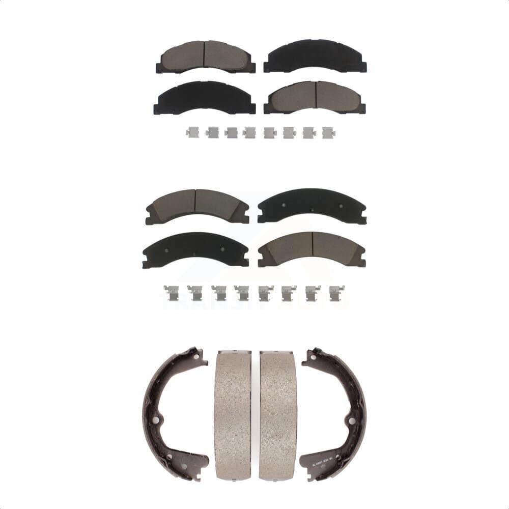Transit Auto - KCN-100142 - Front and Rear Disc Brake Pad Kits image 1