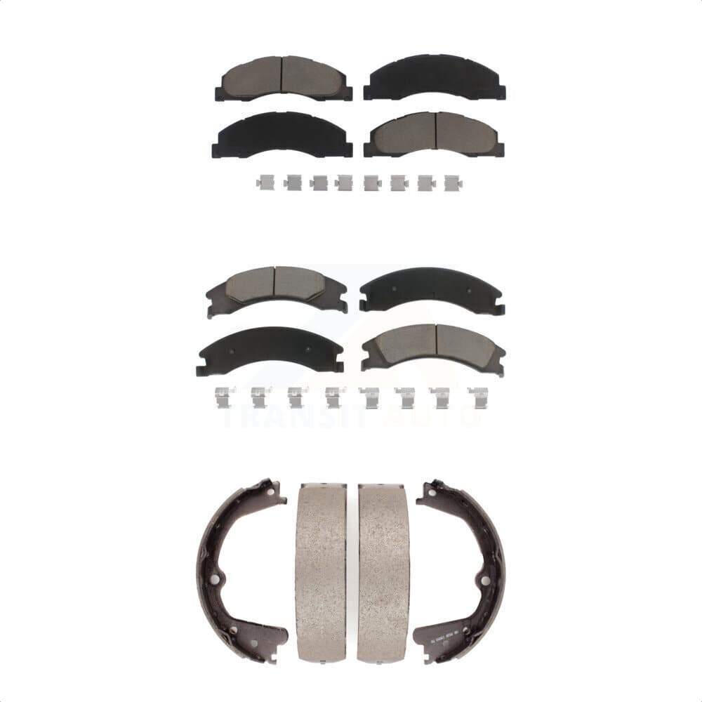 Transit Auto - KCN-100144 - Front and Rear Disc Brake Pad Kits image 1