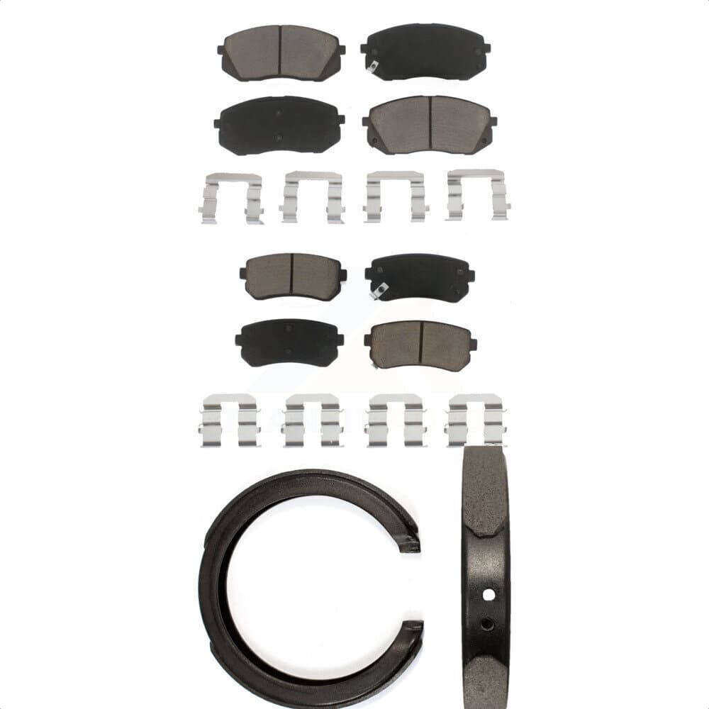 Transit Auto - KCN-100146 - Front and Rear Disc Brake Pad Kits image 1