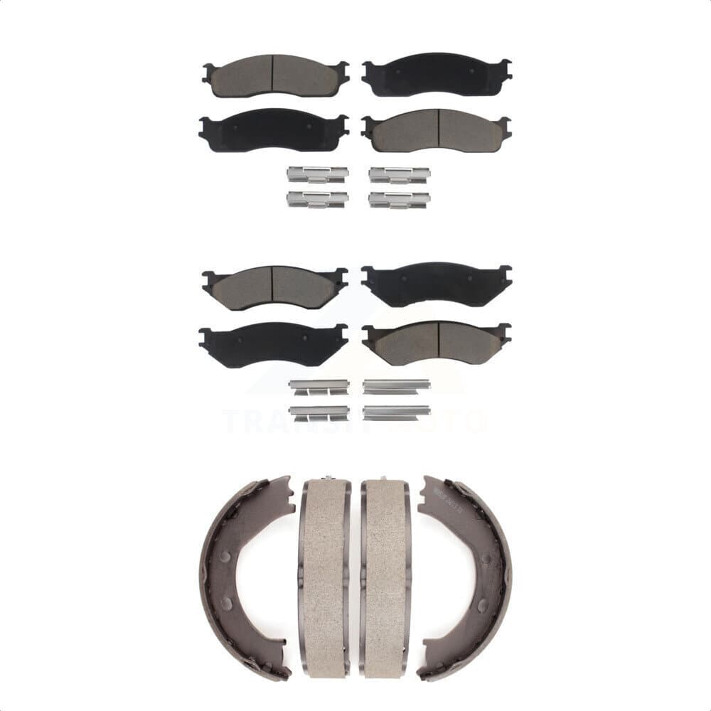 Transit Auto - KCN-100164 - Front and Rear Disc Brake Pad Kits image 1