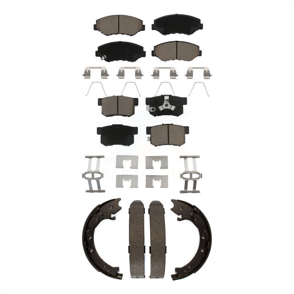 Transit Auto - KCN-100166 - Front and Rear Disc Brake Pad Kits image 1