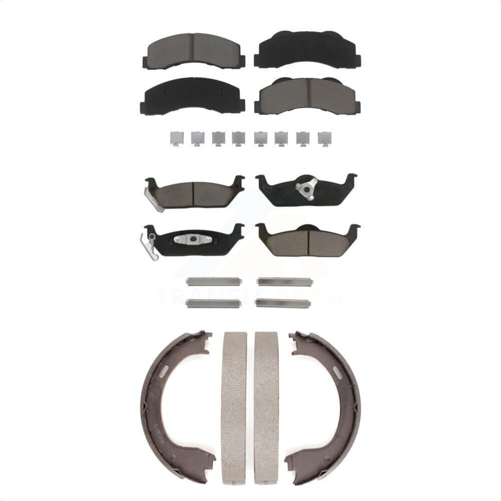 Transit Auto - KCN-100167 - Front and Rear Disc Brake Pad Kits image 1