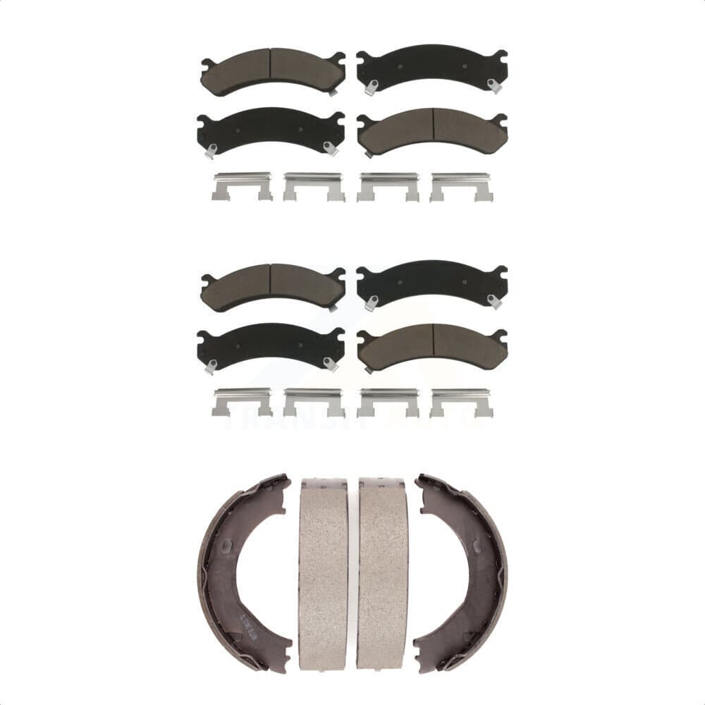 Transit Auto - KCN-100194 - Front and Rear Disc Brake Pad Kits image 1