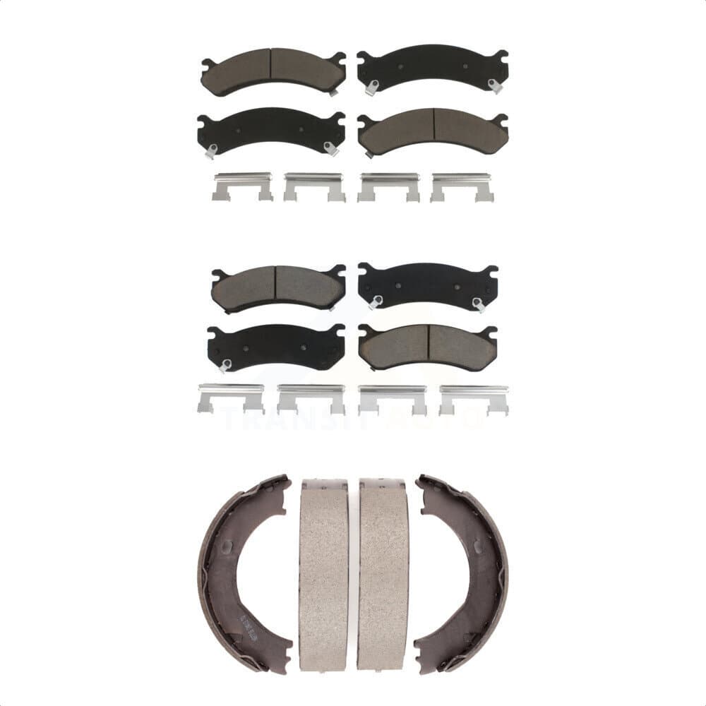 Transit Auto - KCN-100197 - Front and Rear Disc Brake Pad Kits image 1