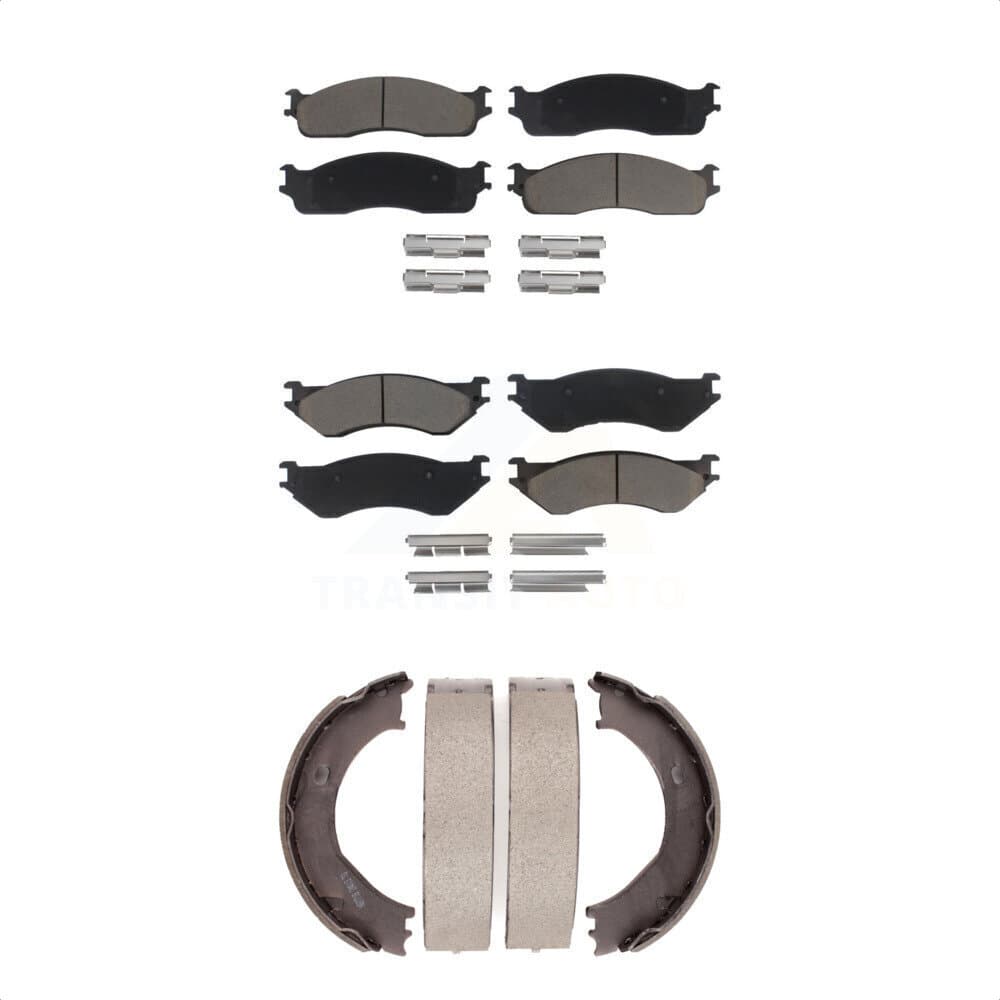 Transit Auto - KCN-100199 - Front and Rear Disc Brake Pad Kits image 1