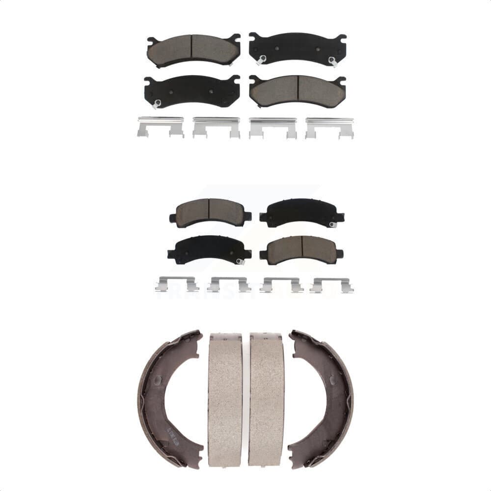 Transit Auto - KCN-100203 - Front and Rear Disc Brake Pad Kits image 1