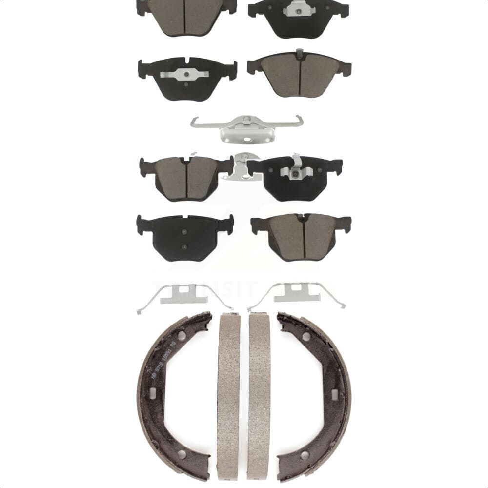 Transit Auto - KCN-100226 - Front and Rear Disc Brake Pad Kits image 1