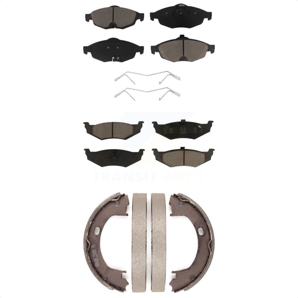 Transit Auto - KCN-100248 - Front and Rear Disc Brake Pad Kits image 1