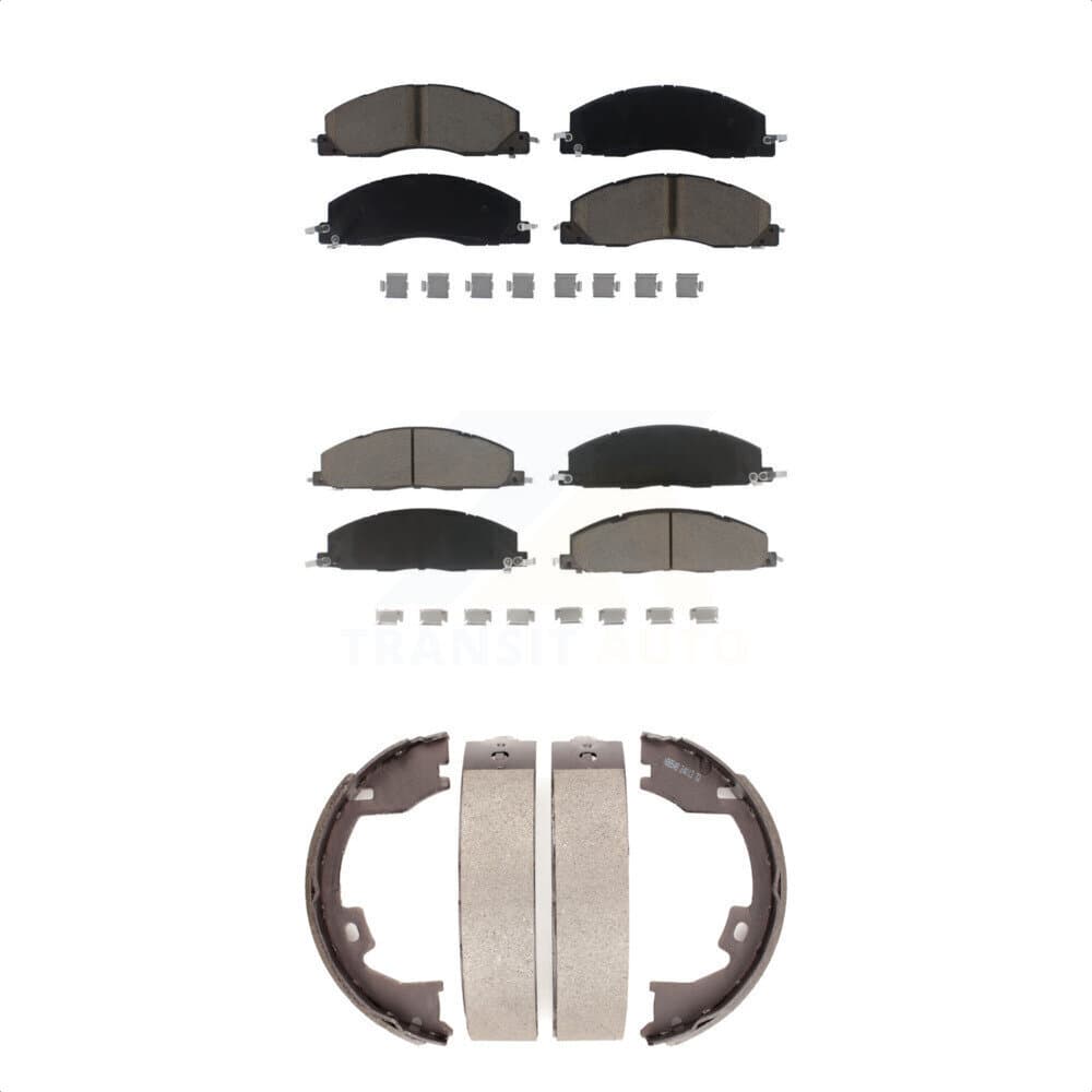 Transit Auto - KCN-100252 - Front and Rear Disc Brake Pad Kits image 1