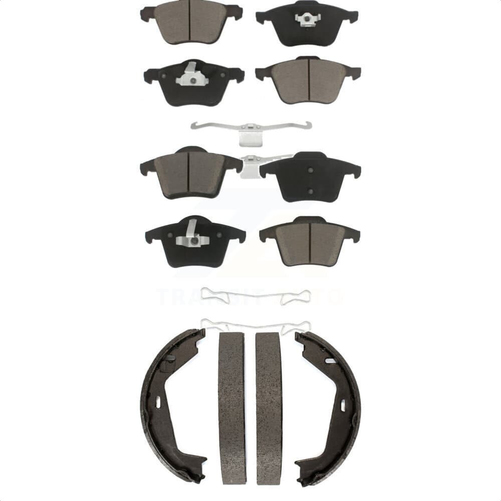 Transit Auto - KCN-100267 - Front and Rear Disc Brake Pad Kits image 1