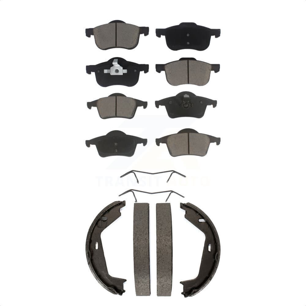 Transit Auto - KCN-100271 - Front and Rear Disc Brake Pad Kits image 1