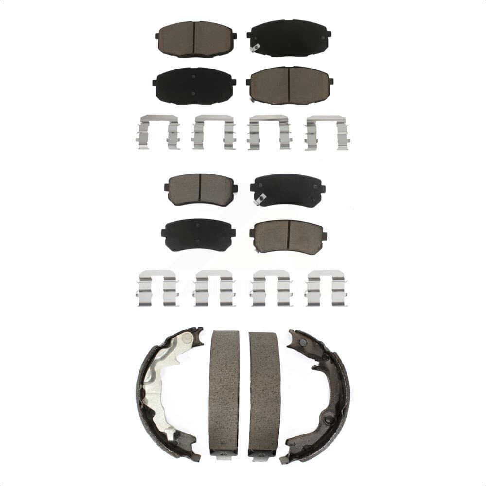 Transit Auto - KCN-100274 - Front and Rear Disc Brake Pad Kits image 1