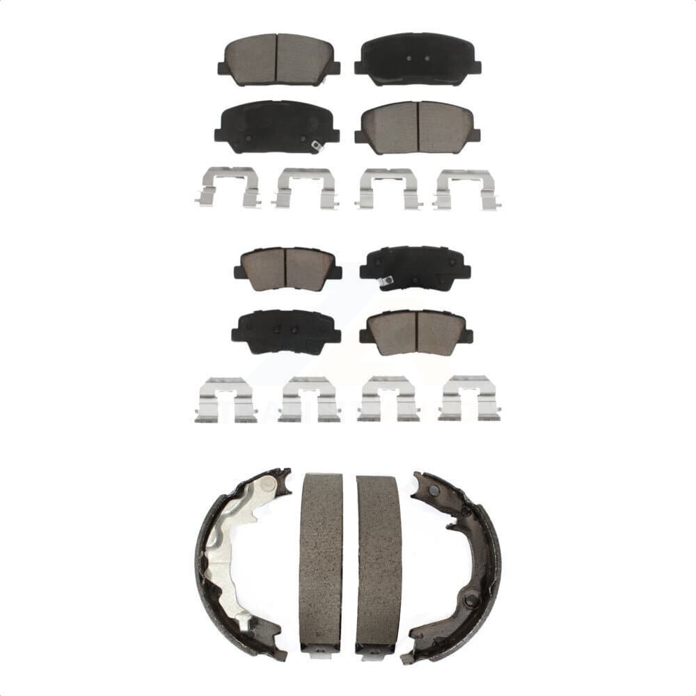 Transit Auto - KCN-100276 - Front and Rear Disc Brake Pad Kits image 1