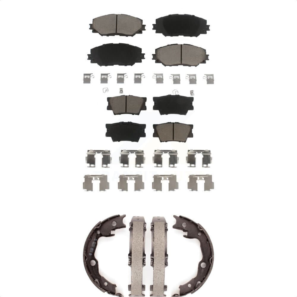 Transit Auto - KCN-100294 - Front and Rear Disc Brake Pad Kits image 1