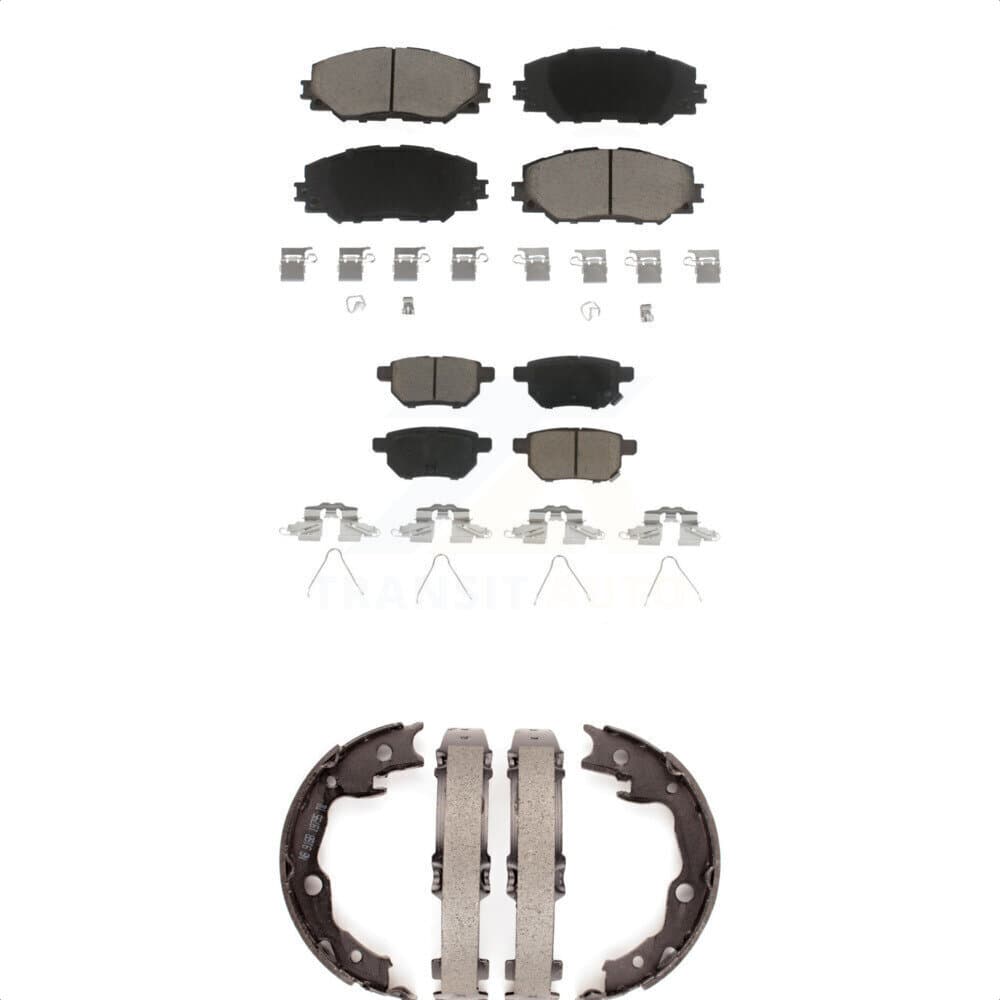 Transit Auto - KCN-100298 - Front and Rear Disc Brake Pad Kits image 1