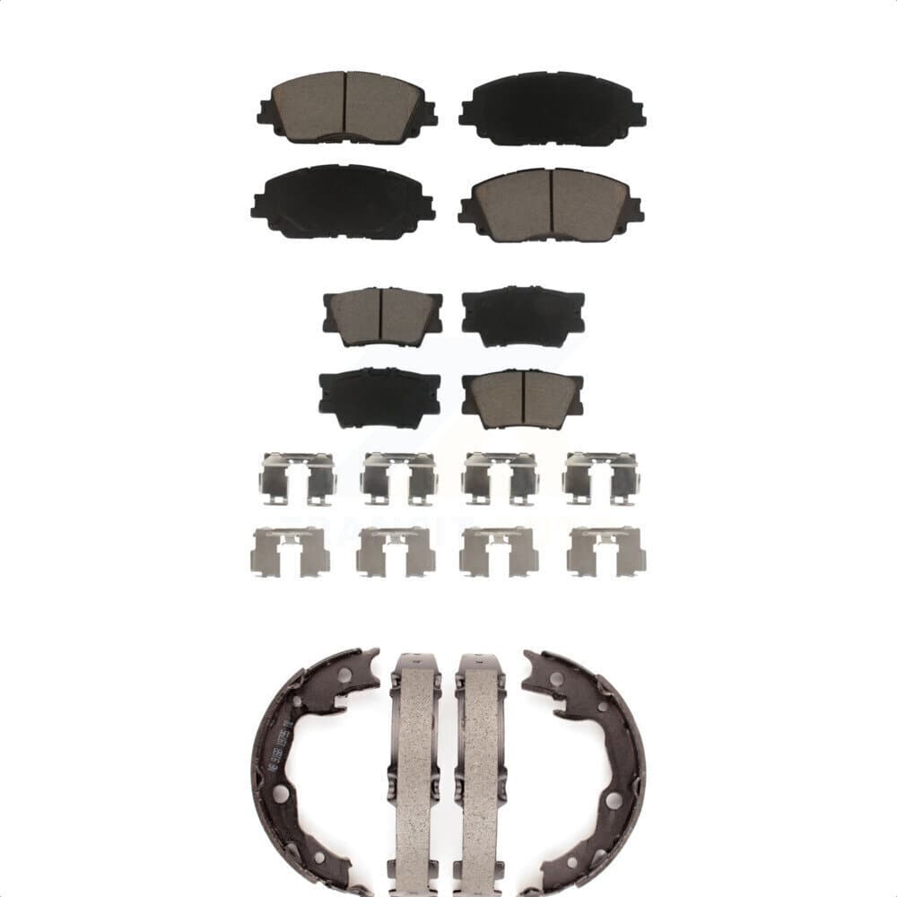 Transit Auto - KCN-100301 - Front and Rear Disc Brake Pad Kits image 1