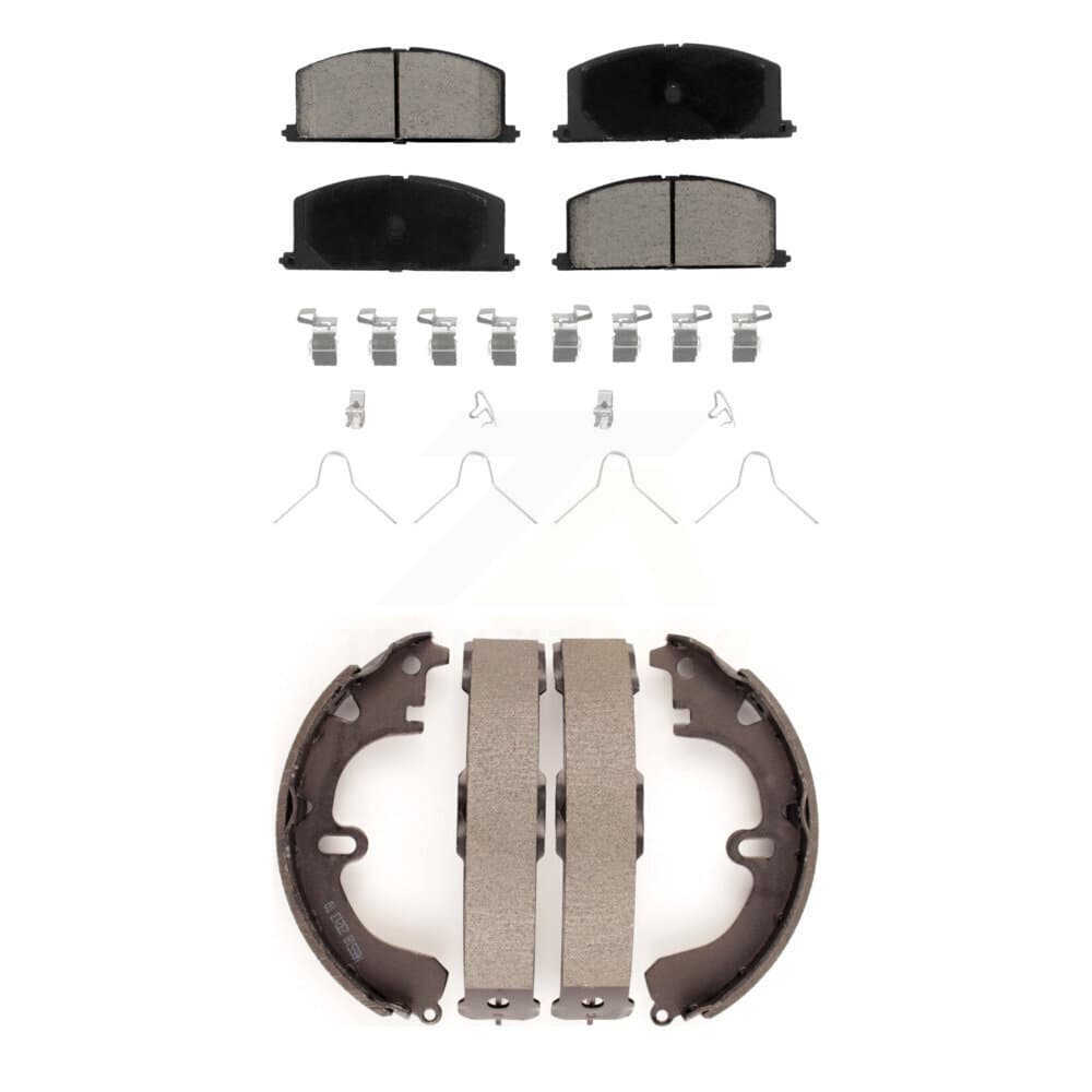 Transit Auto - KCN-100307 - Front and Rear Disc Brake Pad Kits image 1