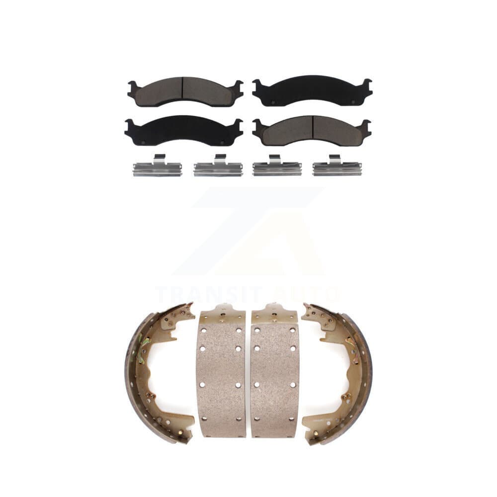 Transit Auto - KCN-100310 - Front and Rear Disc Brake Pad Kits image 1