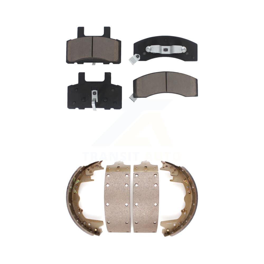 Transit Auto - KCN-100312 - Front and Rear Disc Brake Pad Kits image 1