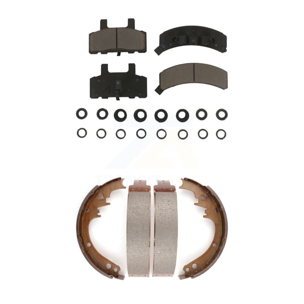 Transit Auto - KCN-100322 - Front and Rear Disc Brake Pad Kits image 1