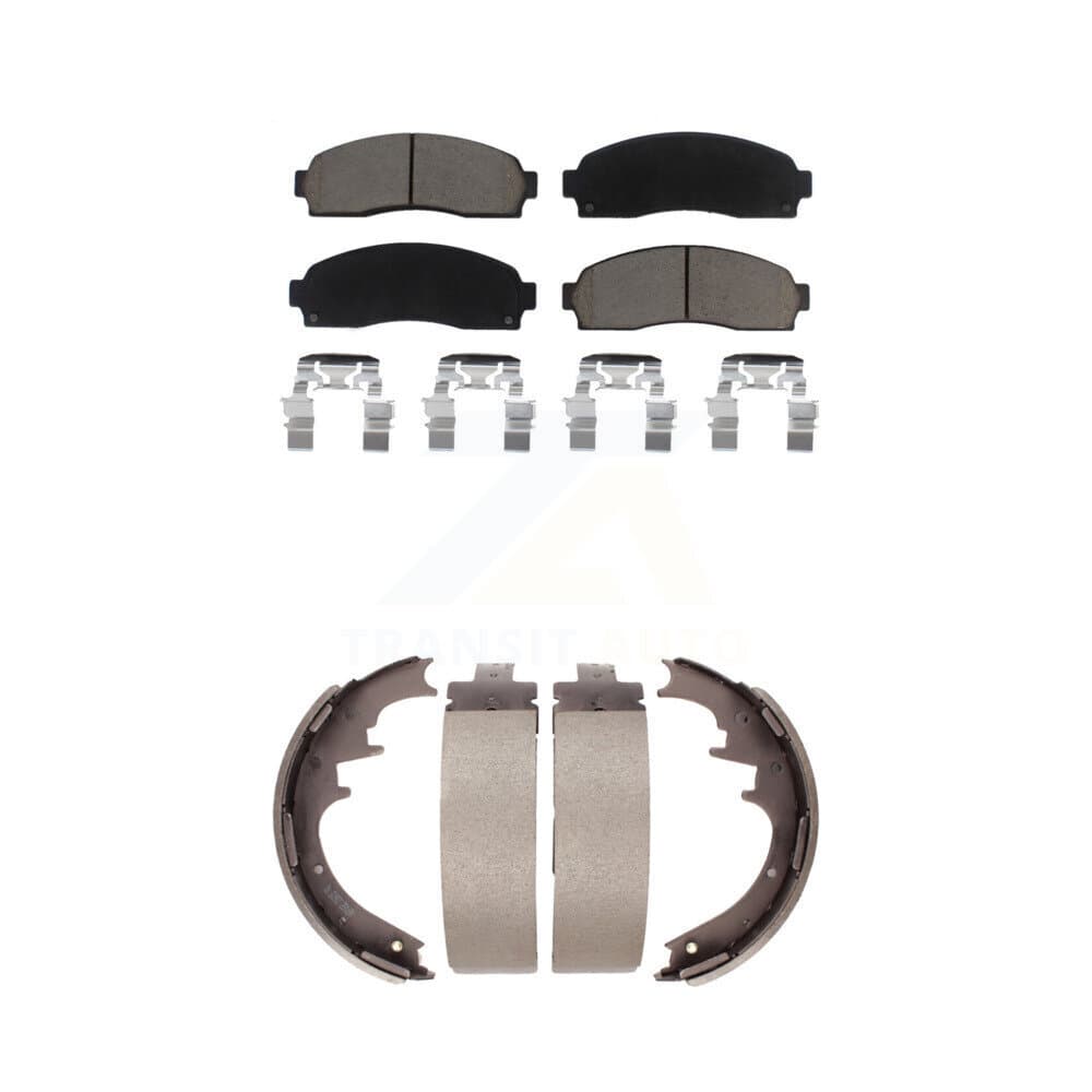 Transit Auto - KCN-100328 - Front and Rear Disc Brake Pad Kits image 1