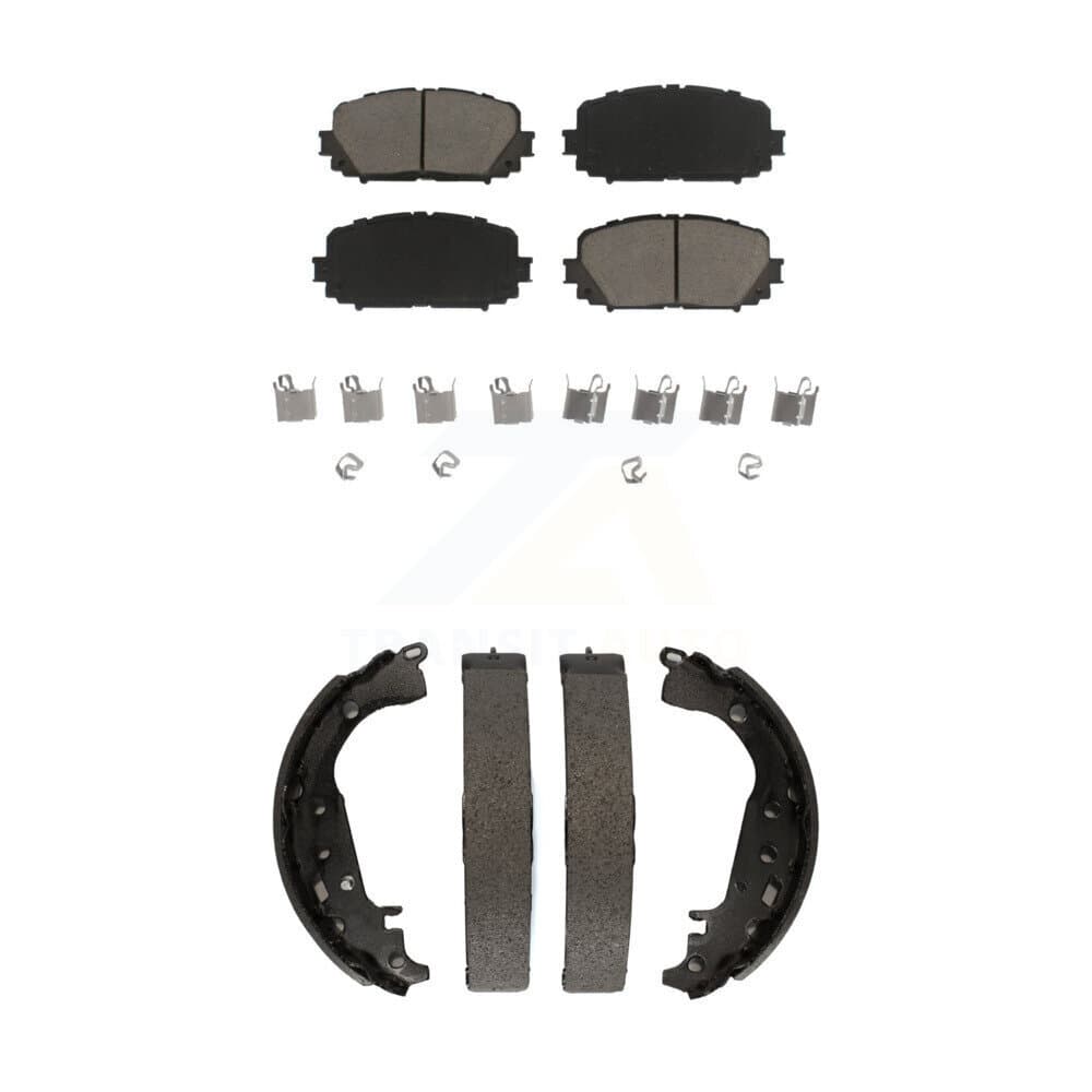 Transit Auto - KCN-100332 - Front and Rear Disc Brake Pad Kits image 1