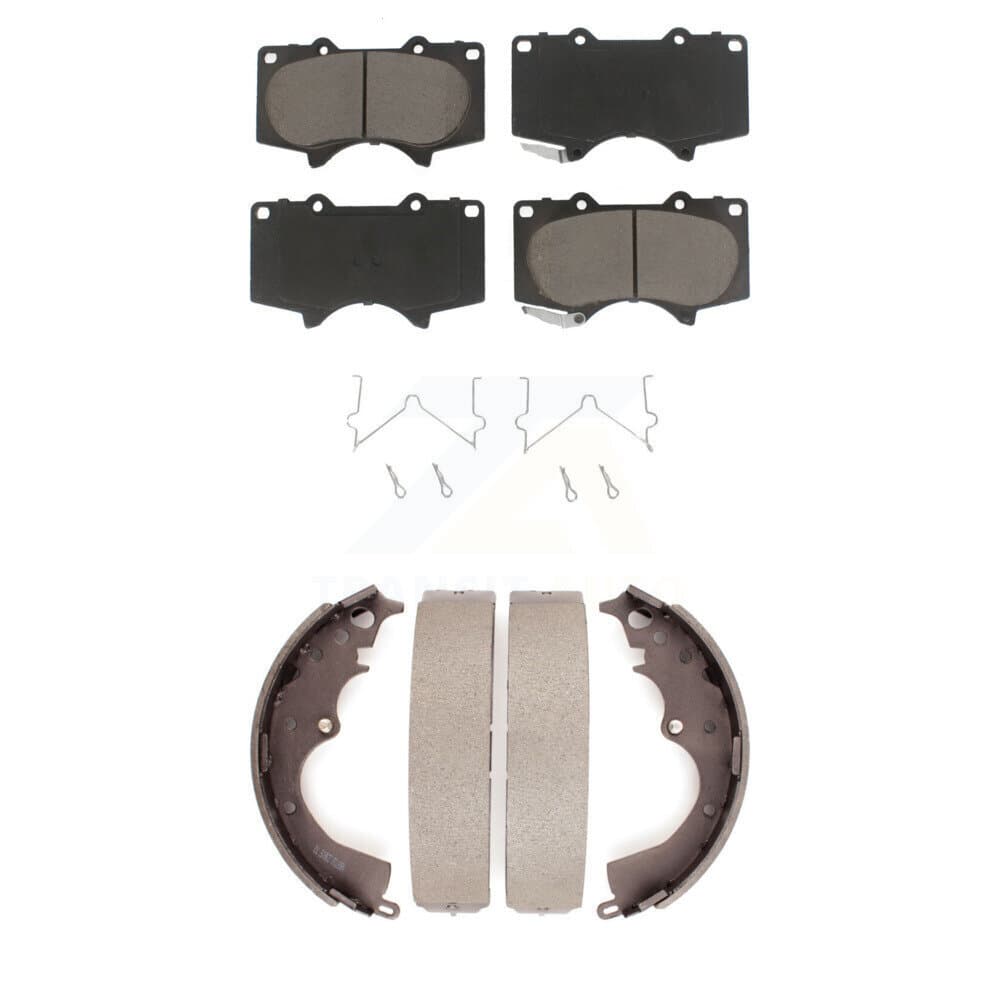 Transit Auto - KCN-100336 - Front and Rear Disc Brake Pad Kits image 1