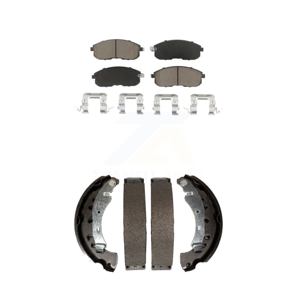Transit Auto - KCN-100337 - Front and Rear Disc Brake Pad Kits image 1