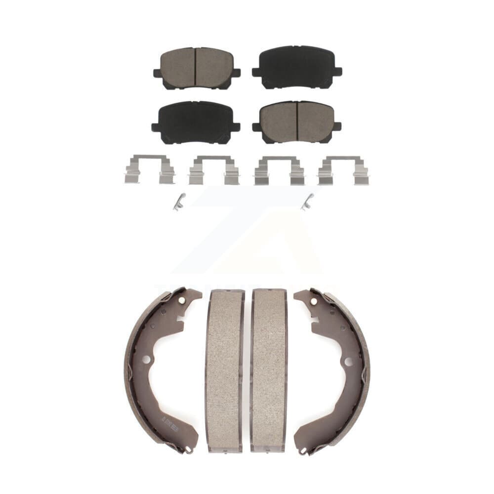 Transit Auto - KCN-100338 - Front and Rear Disc Brake Pad Kits image 1